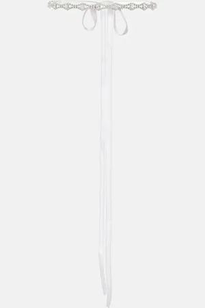 Jennifer Behr Rosita crystal-embellished choker