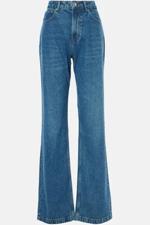 Ami Mid-rise wide-leg jeans