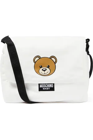Moschino Baby logo changing bag and pad set