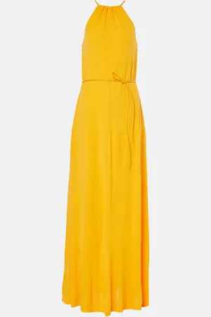 Proenza Schouler White Label Lenny belted jersey maxi dress