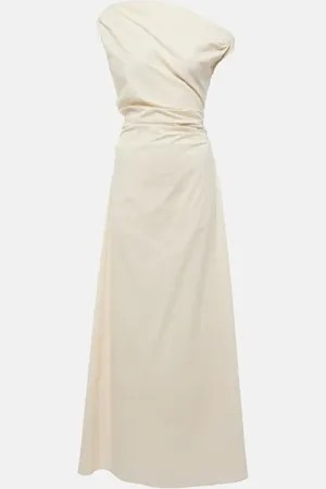 Staud Maxi Phare cotton poplin maxi dress
