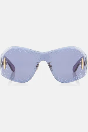 Loewe Anagram embellished mask sunglasses