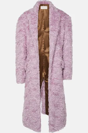 DRIES VAN NOTEN Faux fur coat