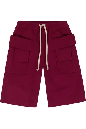 Rick Owens Bermuda cargo cotton shorts
