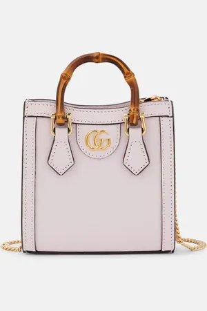 Gucci Diana Mini leather tote bag