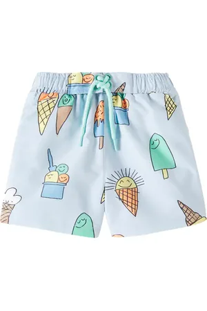 Stella McCartney Baby printed swim trunks