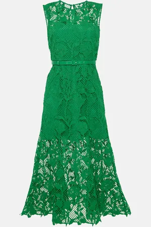 Self-Portrait Lace midi dress