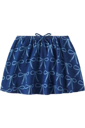 Tiny Cottons Bows denim skirt