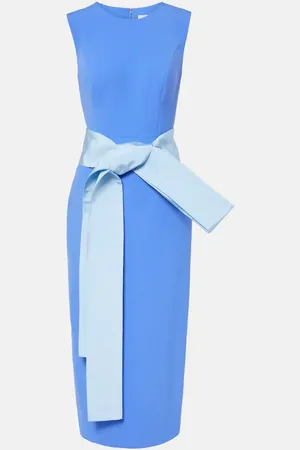 Carolina Herrera CrÃªpe cocktail dress