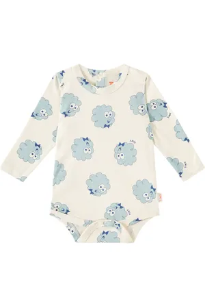 Tiny Cottons Baby Guest printed cotton bodysuit
