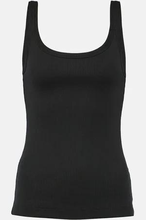 Dolce & Gabbana Ribbed-knit cotton tank top