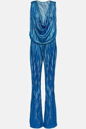 Missoni Jacquard cowl neck jumpsuit