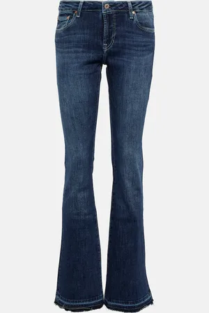 AG Jeans Low-rise bootcut jeans