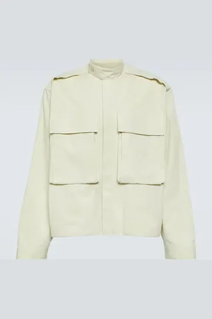Jil Sander Oversized cotton jacket