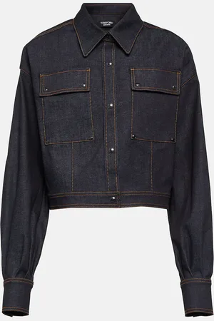 Tom Ford Cropped denim jacket