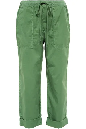 Velvet Misty cotton mid-rise cargo pants