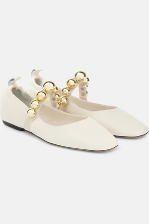 Souliers Martinez Flamenca leather Mary Jane flats