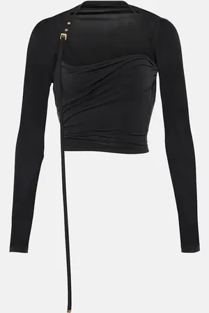 Jacquemus Le Haut Peplo cropped top