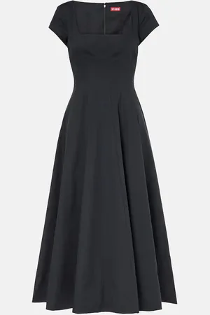 Staud Cotton poplin midi dress