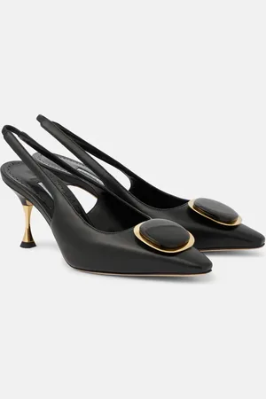 Manolo Blahnik Chiaran 70 leather slingback pumps