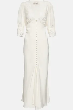RIXO London Bridal Simone embroidered maxi dress