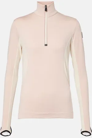 Moncler Half-zip jersey technical top