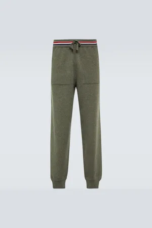 Thom Browne RWB Stripe cashmere sweatpants