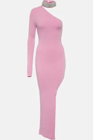 GIUSEPPE DI MORABITO Embellished wool-blend maxi dress
