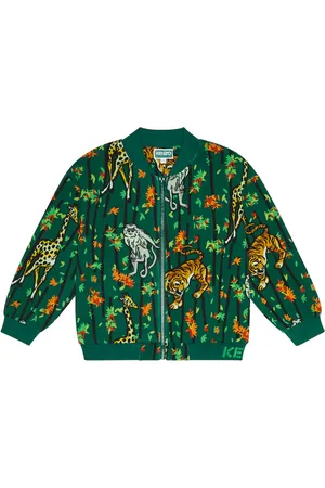 Kenzo Printed cotton-blend jacket