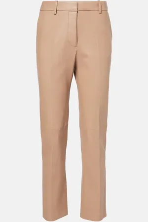 Joseph Coleman leather straight pants