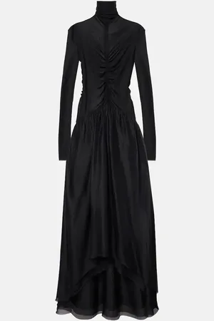 JACQUES WEI Gathered maxi dress
