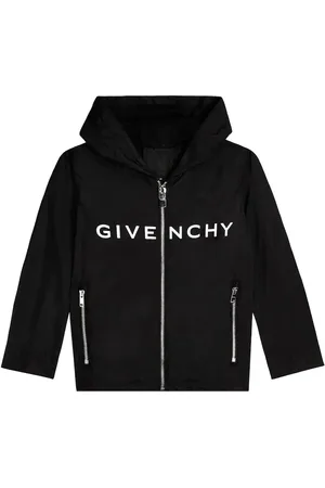 Givenchy Logo technical hooded jacket