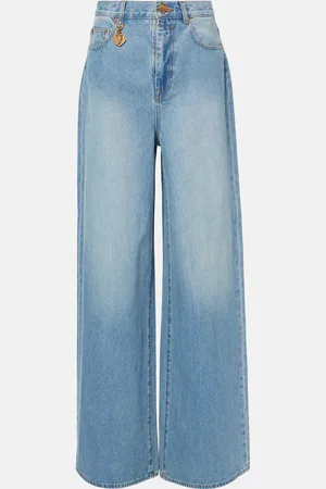 ZIMMERMANN Crush wide-leg jeans