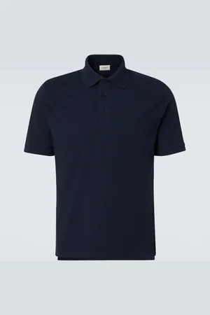 Saint Laurent Cotton-blend polo shirt