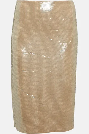 NILI LOTAN Bonne sequined midi skirt