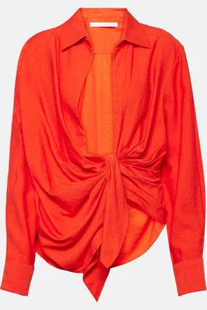 Jacquemus La Chemise Bahia gathered shirt