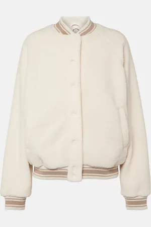 The Upside Banks teddy bomber jacket