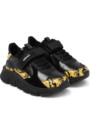 VERSACE Trigreca leather sneakers