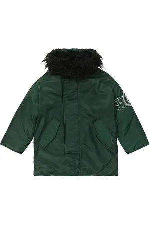 Maison Margiela Hooded twill parka
