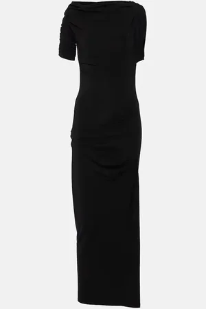 Jacquemus La Robe Drapeado jersey midi dress