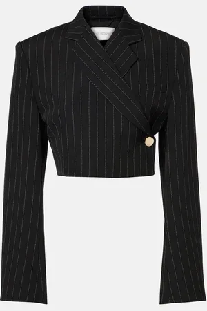 Sportmax Utopia pinstripe cropped blazer