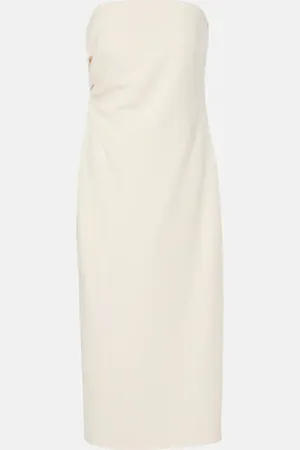 Vince Strapless midi dress