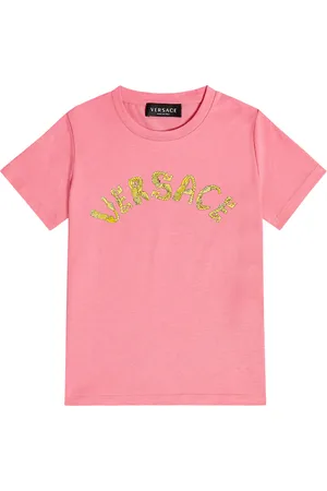 VERSACE Logo cotton jersey T-shirt