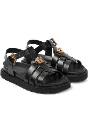 VERSACE La Medusa leather sandals