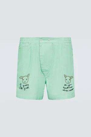 BODE See You At The Barn cotton shorts