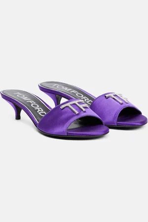 Tom Ford Embellished satin sandals