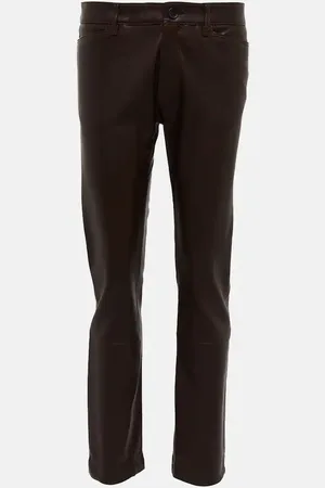 PETAR PETROV Gonda low-rise leather pants