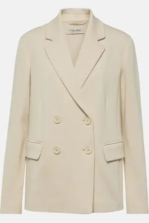 Max Mara Scrigno cotton-blend jersey blazer
