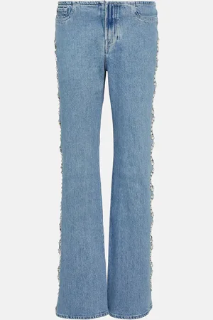 7 for all Mankind Slouchy Bootcut embellished jeans