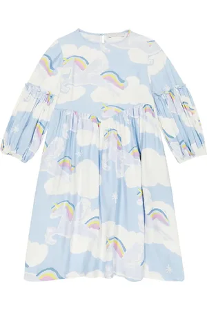 Stella McCartney Printed smocked dress